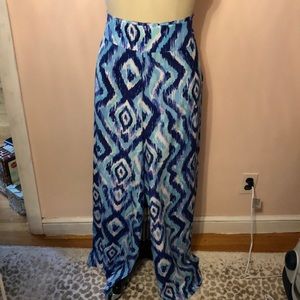 Lilly Pulitzer Silk Flare Pants